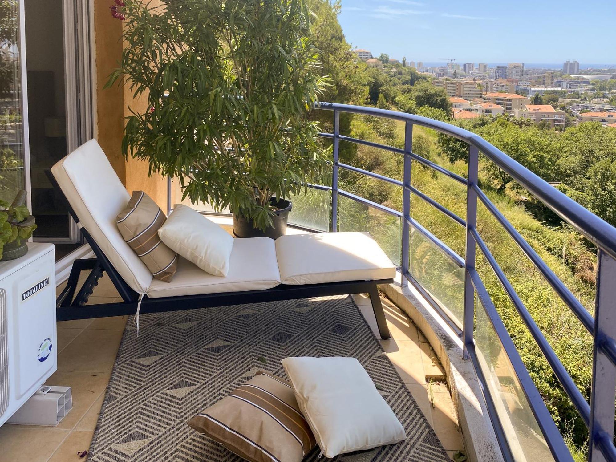 Evasion Vue - Wifi, Piscine, Parking, 4pers * Nizza
