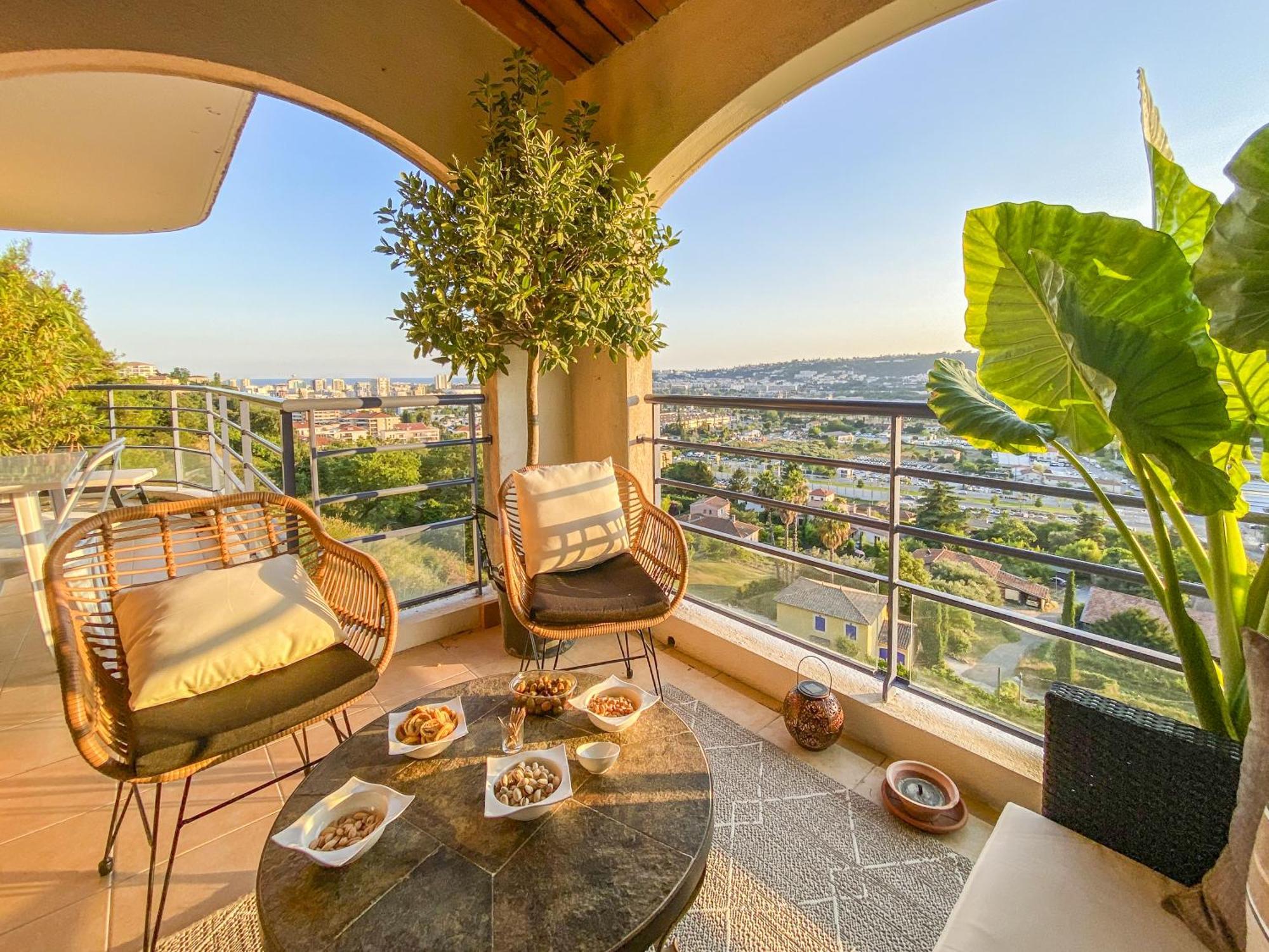 Evasion Vue - Wifi, Piscine, Parking, 4pers Nizza